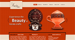 Desktop Screenshot of kerala-crafts.com